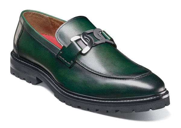 Stacy Adams Men's Hale Moc Toe Bit Loafer