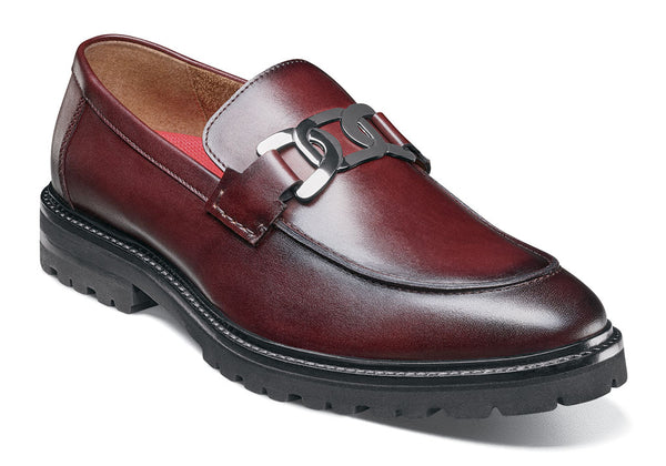 Stacy Adams Men's Hale Moc Toe Bit Loafer