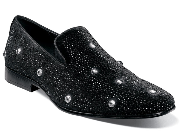 Stacy Adams Men's Spangle Rhinestone Slip-On