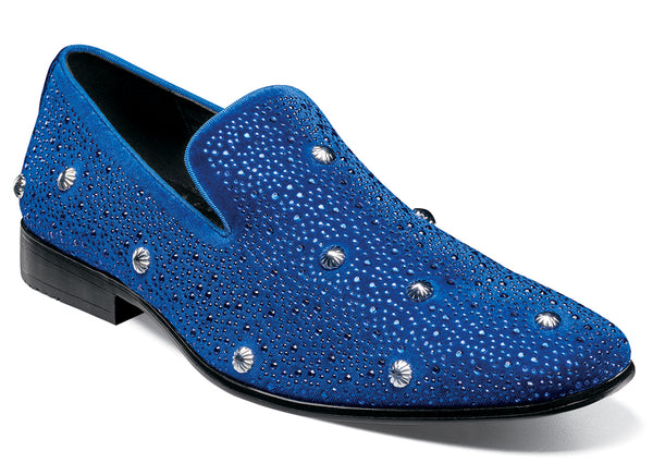 Stacy Adams Men's Spangle Rhinestone Slip-On