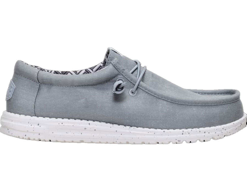 Hey Dude Men's Wally Stretch Canvas Slip-On Loafers