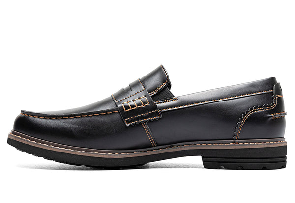 Nunn Bush Men's Oslo Moc Toe Penny Loafer