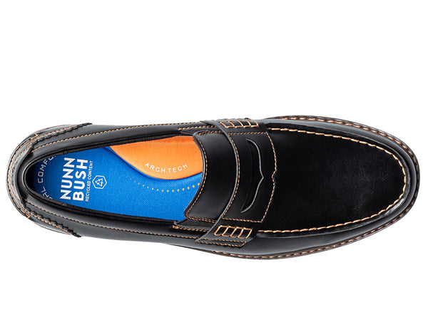 Nunn Bush Men's Oslo Moc Toe Penny Loafer
