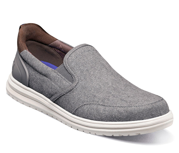 Nunn Bush Men's Brew City EZ Hands Free Canvas Moc Toe Slip-On