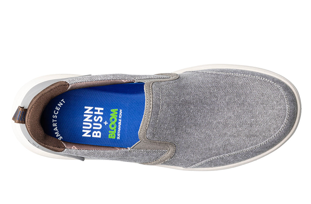 Nunn Bush Men's Brew City EZ Hands Free Canvas Moc Toe Slip-On