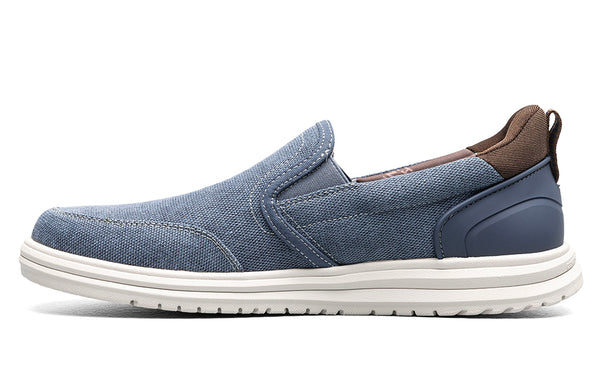 Nunn Bush Men's Brew City EZ Hands Free Canvas Moc Toe Slip-On