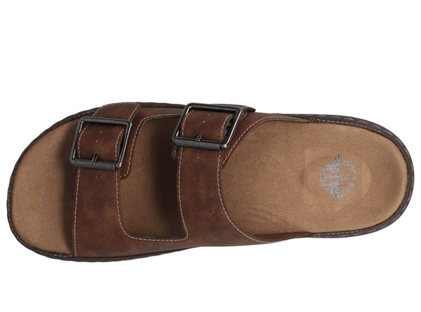 Dockers Men's Santorini Two Strap Slide Sandal