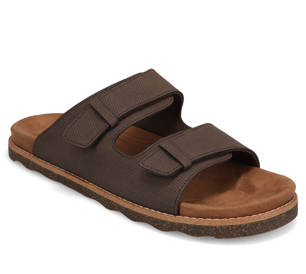 Dockers Men's Burnham Two Strap Slide Sandals