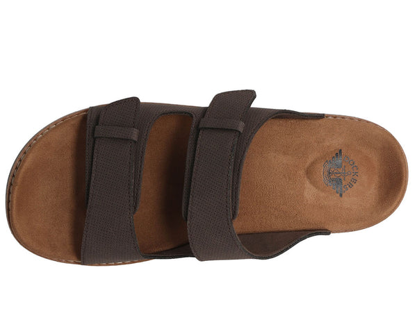 Dockers Men's Burnham Two Strap Slide Sandals