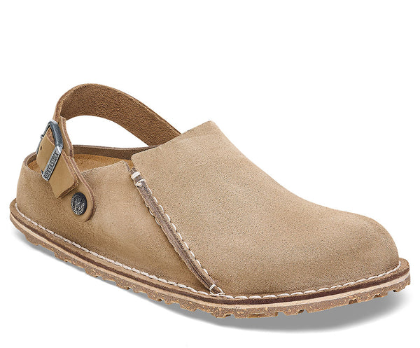 Birkenstock Men's Lutry Premium Suede Clogs