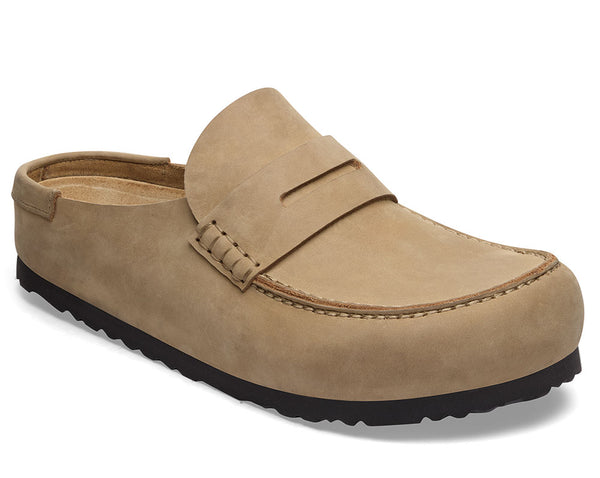 Birkenstock Men's Naples Wrapped Oiled Leather Penny Loafer