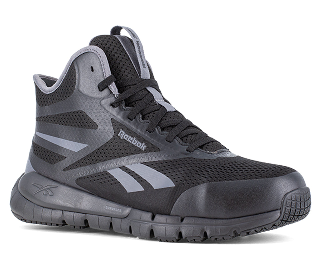 Reebok Work Men's Flex Trainer Composite Toe High Top Sneaker