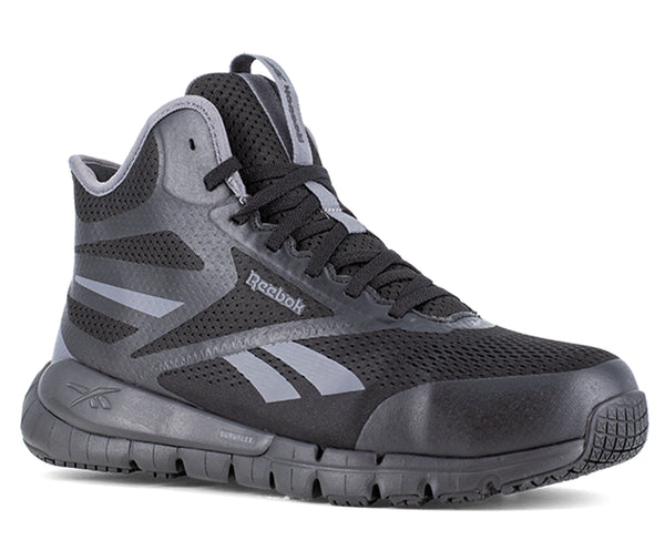 Reebok Work Men's Flex Trainer Composite Toe High Top Sneaker