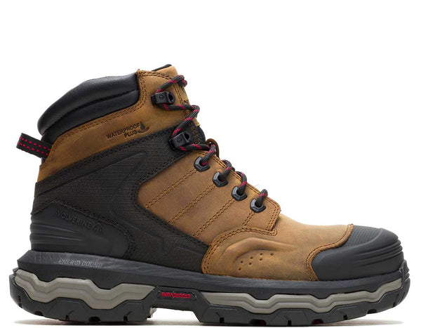 Wolverine Men's Alpha FT Infinity Waterproof Soft Toe 6 Inch Work Boot