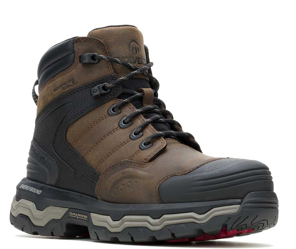 Wolverine Men's Alpha FT Infinity Waterproof Soft Toe 6 Inch Work Boot