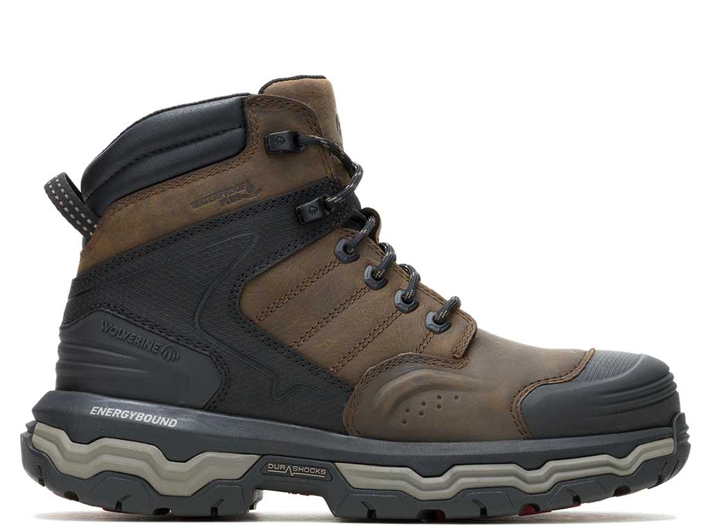 Wolverine Men's Alpha FT Infinity Waterproof Soft Toe 6 Inch Work Boot