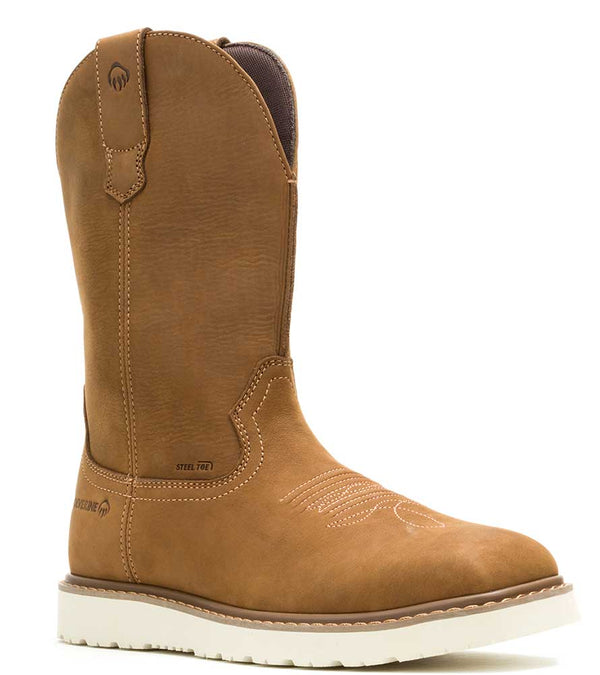 Wolverine Men's Bronc Wedge Steel Toe Pull-On Wellington