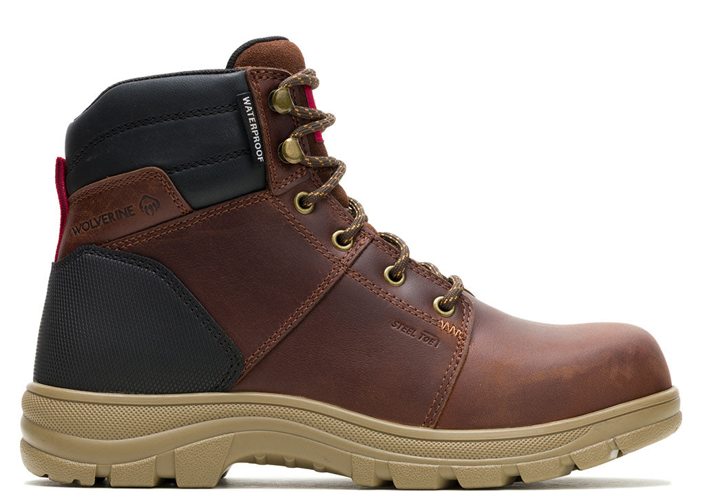 Wolverine Men's Drayton Steel Toe Waterproof Boot