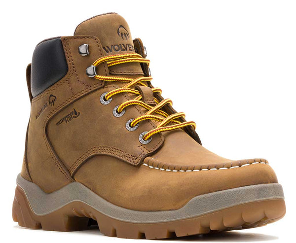 Wolverine Men's Vantage 6 Inch HyperRest CarbonMax Moc Toe Boot