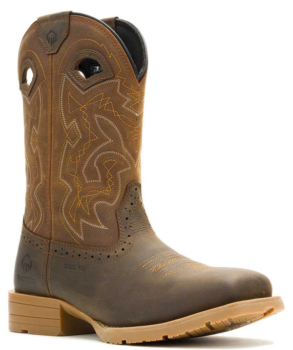 Wolverine Men's Wheatland Steel Toe Wellington