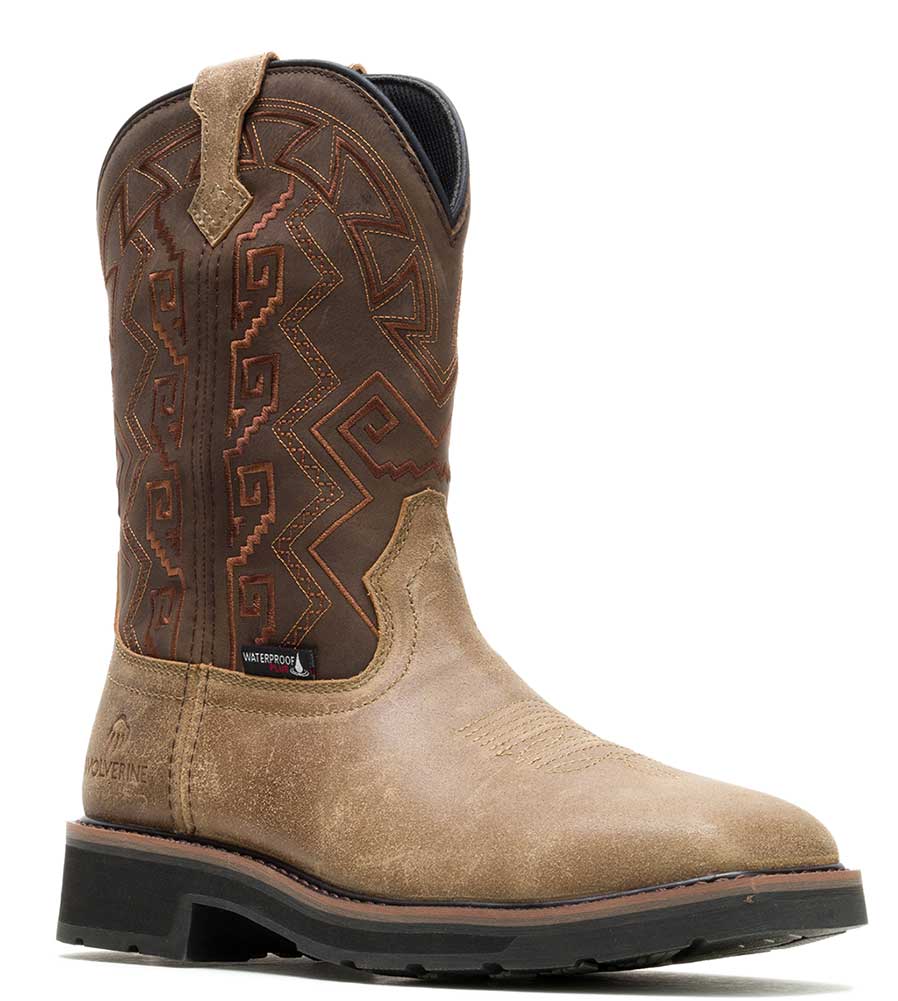 Wolverine Men's Rancher Mesa Waterproof Steel Toe Wellington