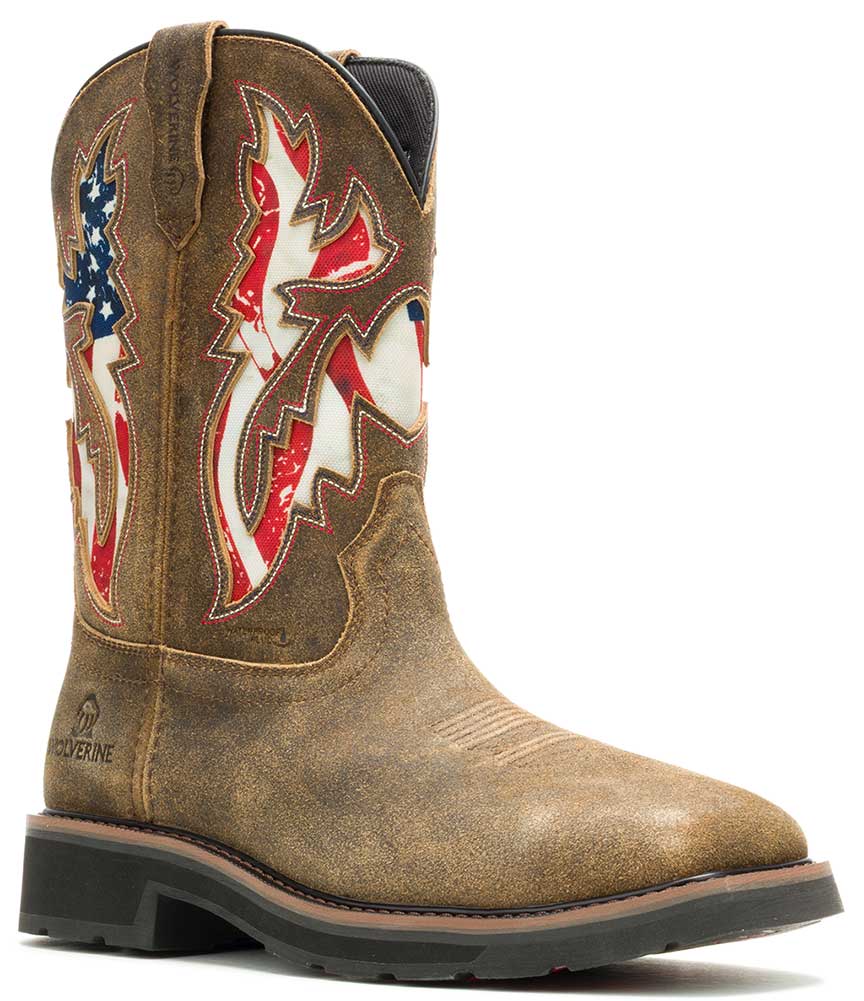 Wolverine Men's Rancher Waterproof Steel Toe Wellington