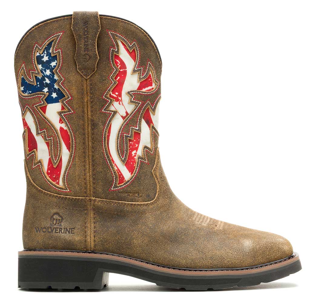Wolverine Men's Rancher Waterproof Steel Toe Wellington