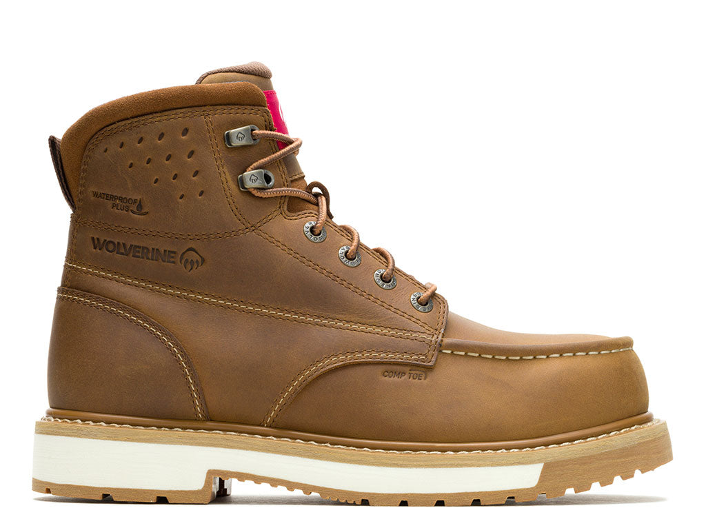 Wolverine Men's Reloader HyperRest 6 Inch CarbonMax Moc Toe