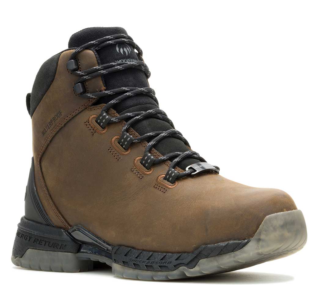 Wolverine Men's 1-90 Rush Max CarbonMax Composite Toe Waterproof Boot
