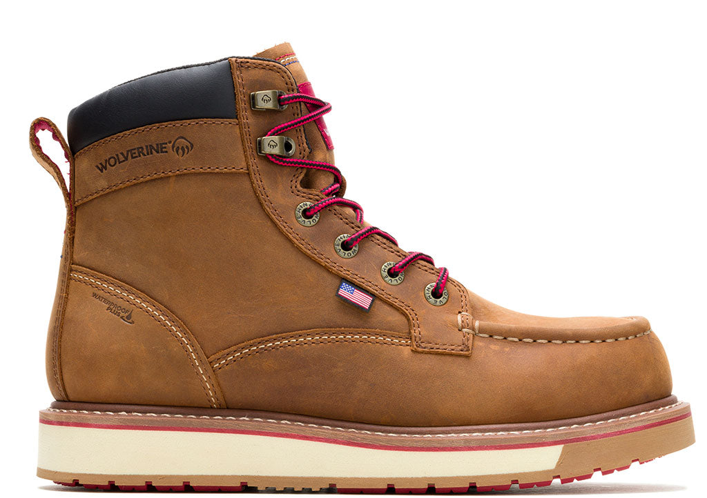 Wolverine Men's Loader USA DuraShocks Waterproof Boot