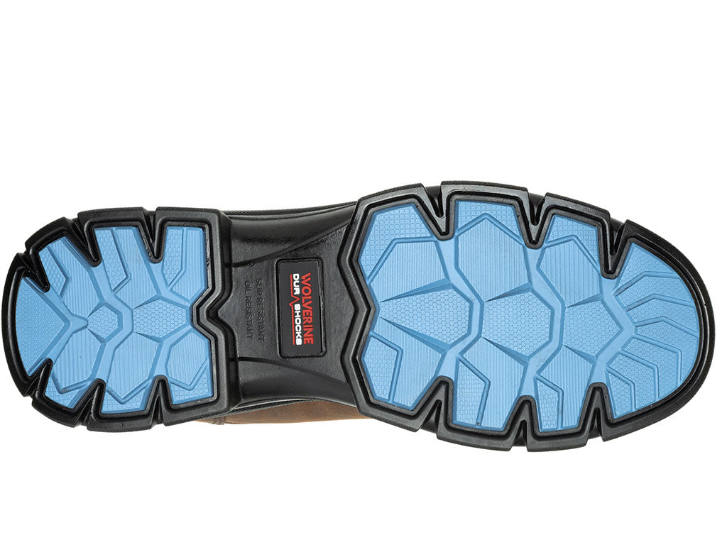 Wolverine Men's DuraShocks 6 Inch Composite Toe Waterproof Work Boot