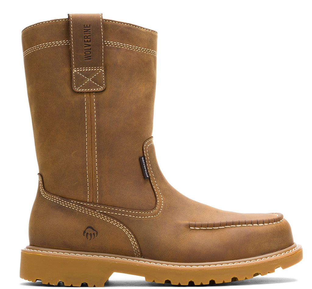 Wolverine Men's Floorhand Moc-Toe Waterproof Wellington Boot
