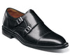 Stacy Adams Men's Boswell Cap Toe Double Monk Strap Loafer