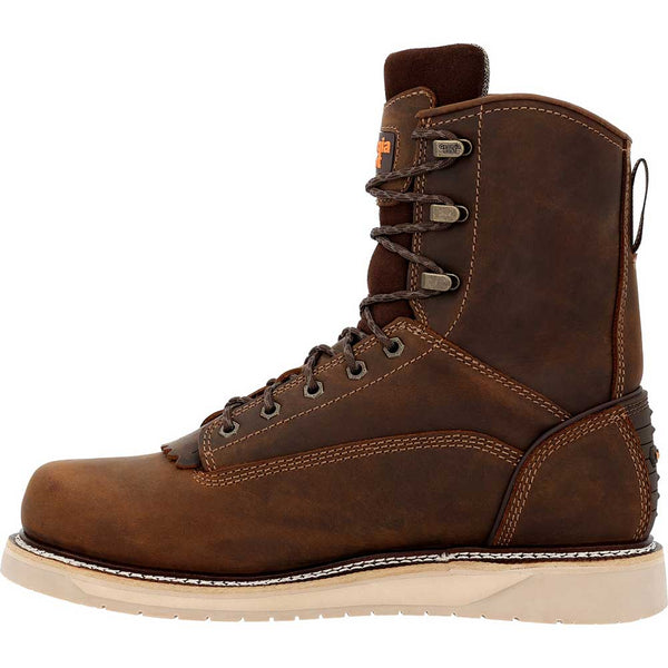 Georgia Boot Men's AMP LT Wedge Waterproof 8 Inch Boot