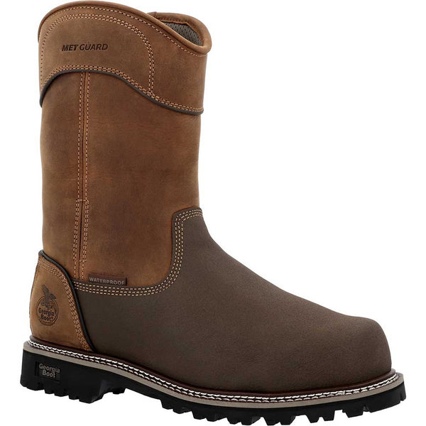Georgia Boot Men's Brute Met Guard Composite Toe Waterproof Wellington