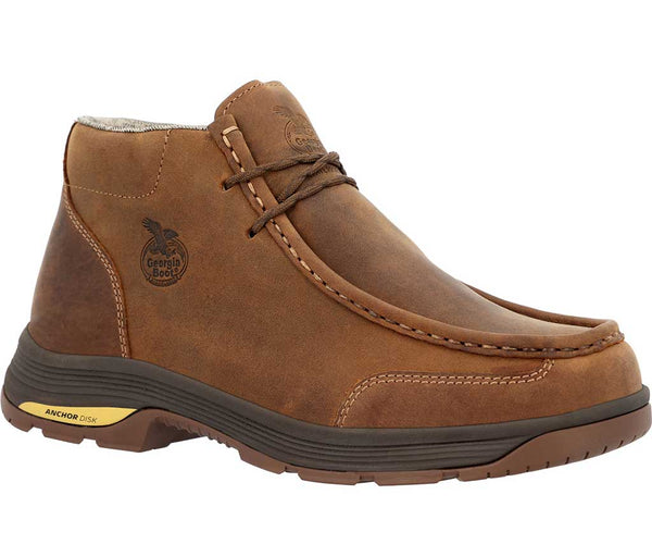Georgia Boot Men's Athens SuperLyte Alloy Toe Waterproof Wallabe