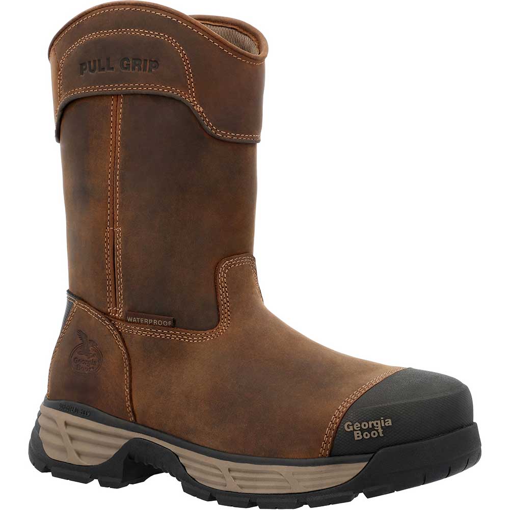 Georgia Boot Men's DuraBlend Edge 10 Inch Waterproof Alloy Toe Boot