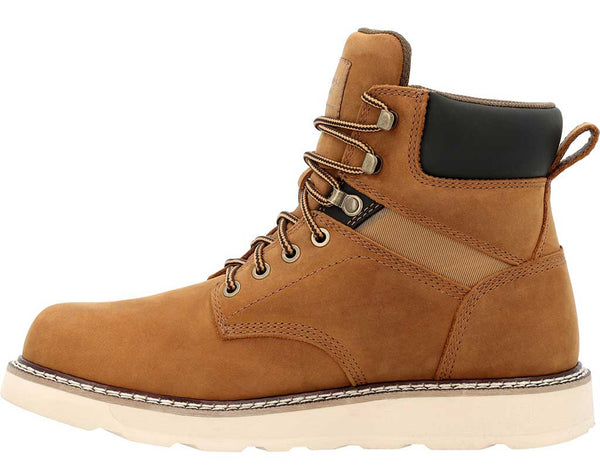 Georgia Boot Men's Core 37 Waterproof Wedge 6 Inch Soft Toe Work Boot