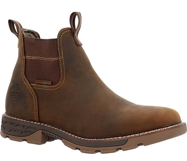 Georgia Boot Men's Carbo-Tec FLX Waterproof Soft Toe Chelsea