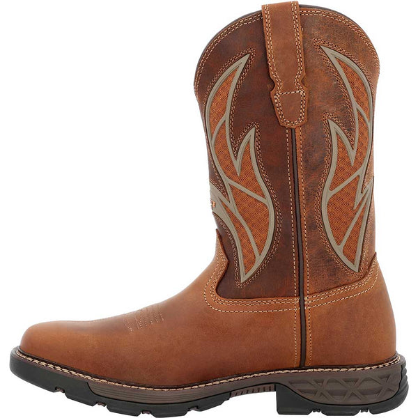 Georgia Boot Men's Carbo-Tec FLX 11 Inch InsulKul Pull-On Work Boot