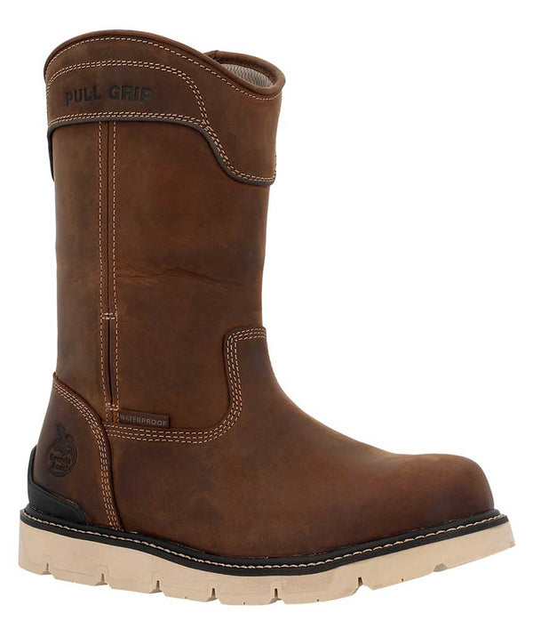 Georgia Boot Men's Carbon Flex Wedge 11 Inch Carbon Toe Waterproof