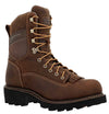 Georgia Boot Men's Core 37 Scalloped Heel Soft Toe Waterproof 9 Inch