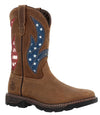 Georgia Boot Men's Carbo-Tec FLX 11 Inch Patriotic Soft Toe Work Boot