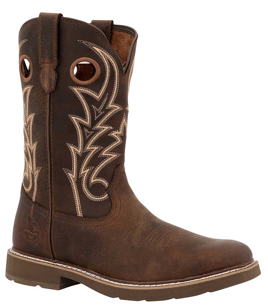 Georgia Boot Men's Core 37 Steel Toe 11 Inch Western Boot