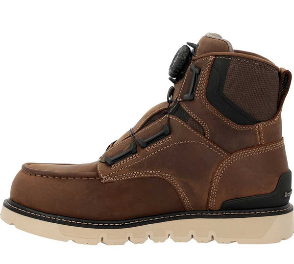Georgia Boot Men's Carbon Flex BOA Carbon Toe Waterproof Moc Work Boot
