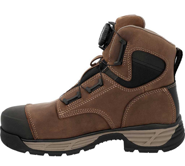 Georgia Boot Men's BOA DuraBlend Edge Alloy Toe Waterproof Work Boot