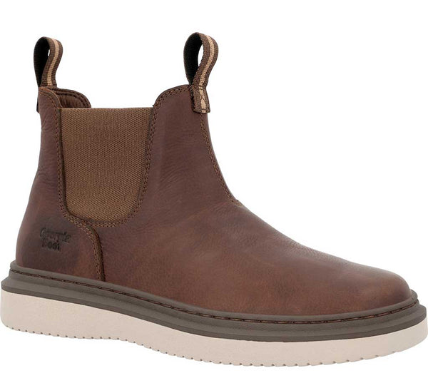 Georgia Boot Men's SuperLyte Soft Toe Wedge Chelsea