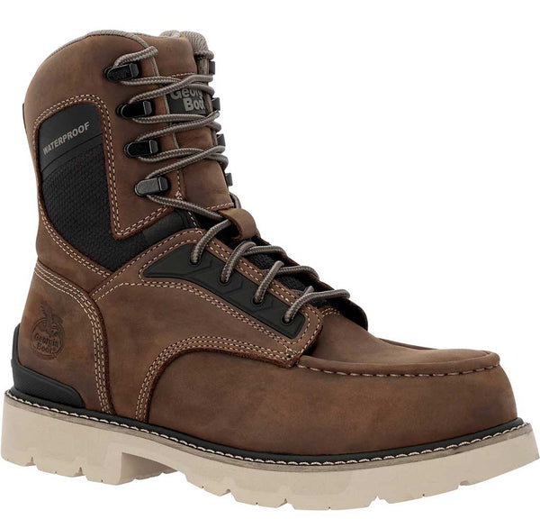 Georgia Boot Men's Carbon Flex 8 Inch Waterproof Carbon Toe Boot