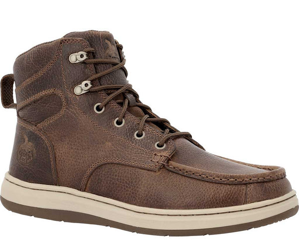 Georgia Boot Men's Eagle SuperLyte Moc Soft Toe Chukka