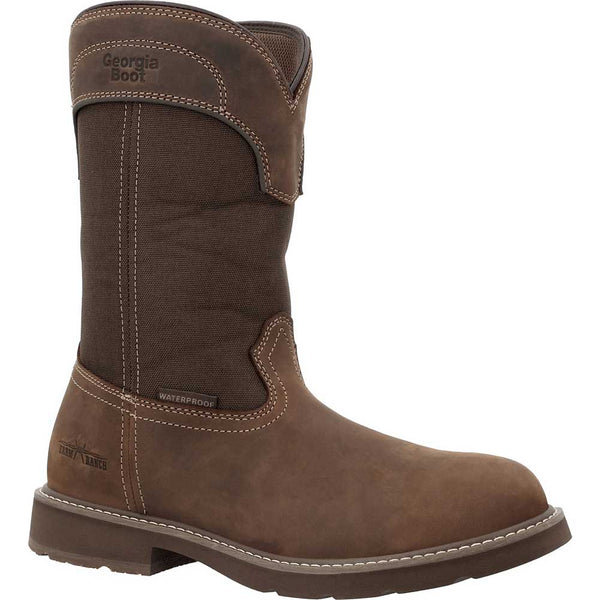 Georgia Boot Men's Core 37 Farm 'N Ranch Soft Toe Pull-On Boot